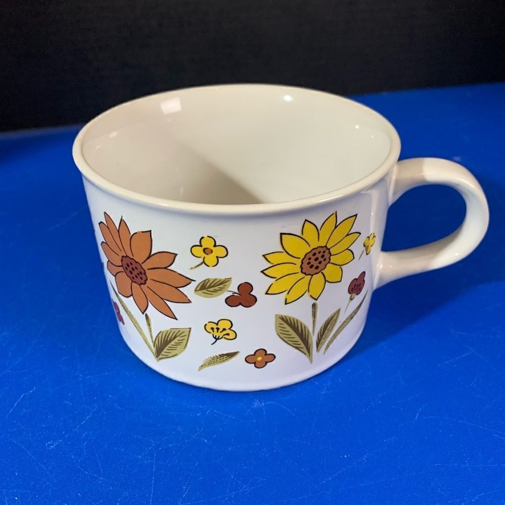 Vintage FTD Floral Mug‎